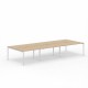 Nova U 6 Person Back to Back Bench Desk